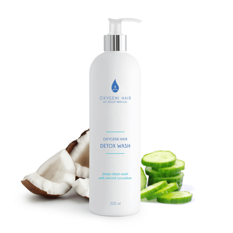 detox wash zsíros fejbőrre korpásodás elleni sampon