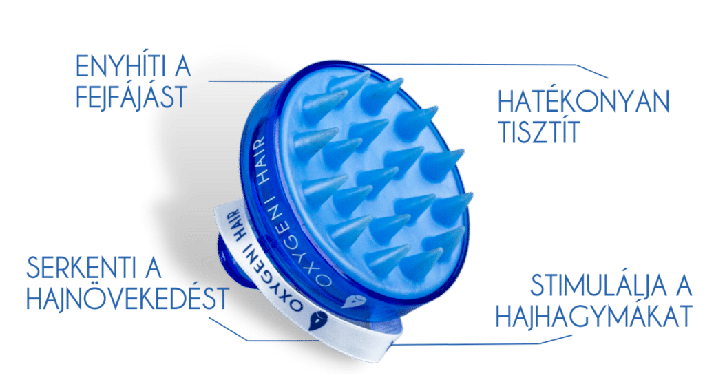 scalp brush fejmasszírozó kefe